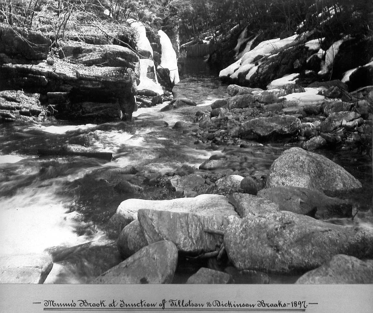 Water Flowing in Munn's Brook